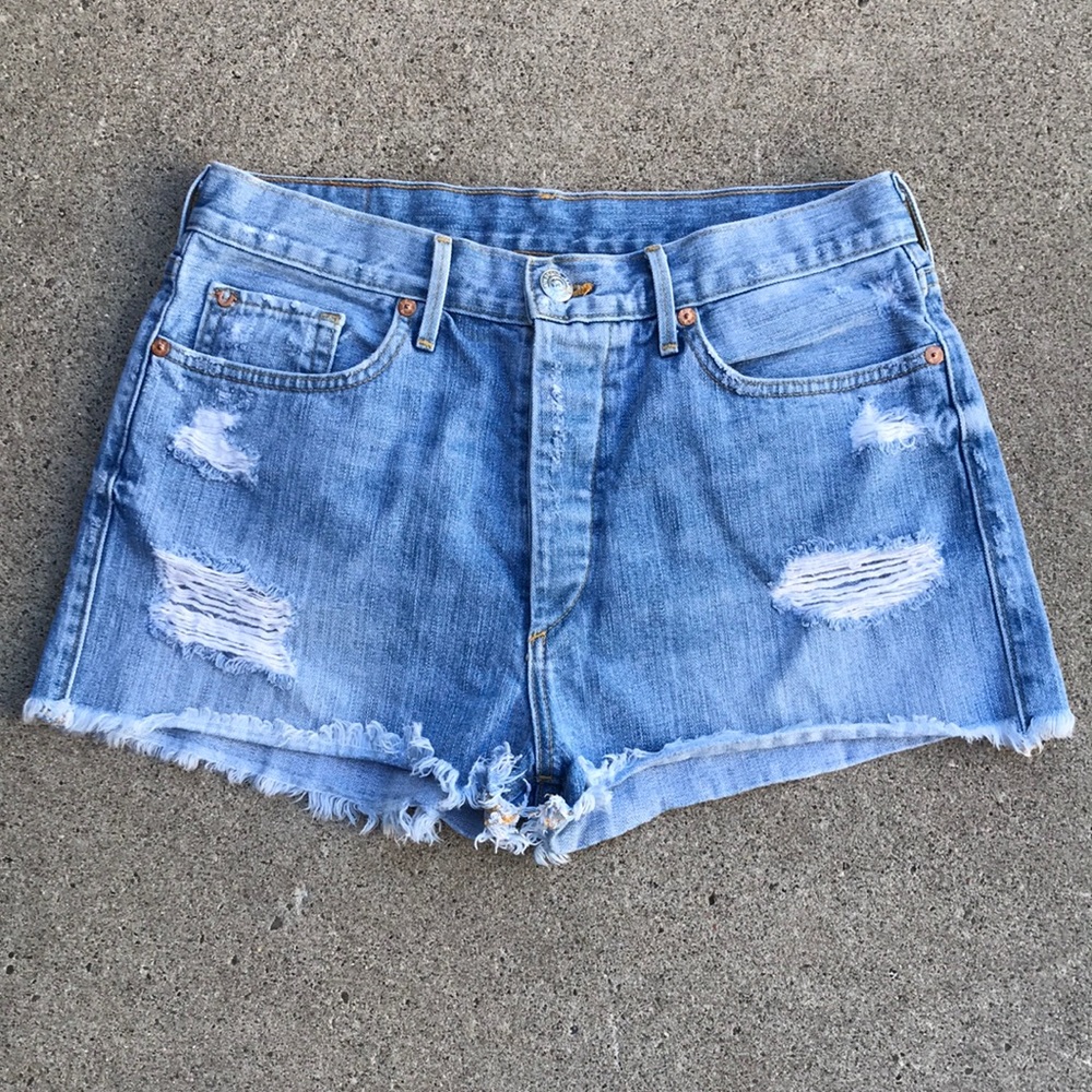 💙 True Religion Scout Boyfriend Shorts